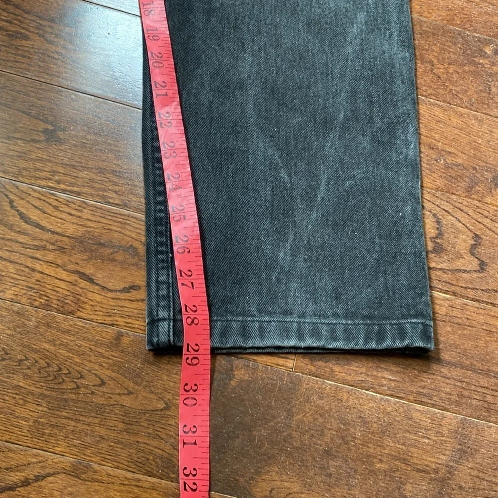 Vintage Guess Jeans Made in Canada Black Denim Men’s 90s Straight Leg 36x29 - Picture 11 of 13